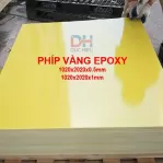 PHÍP THỦY TINH VÀNG EPOXY